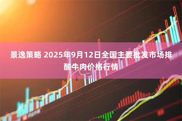 景逸策略 2025年9月12日全国主要批发市场排酸牛肉价格行情