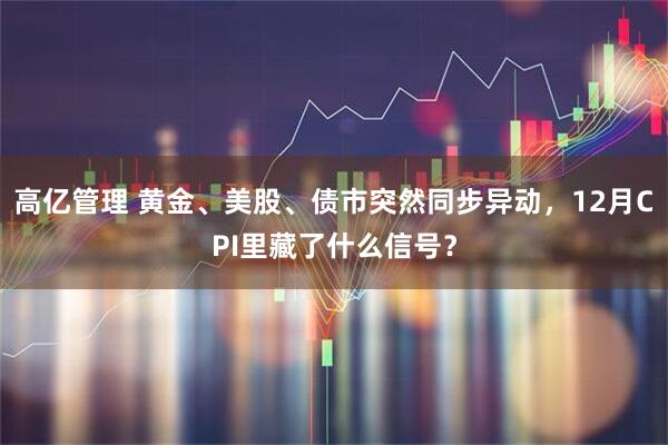 高亿管理 黄金、美股、债市突然同步异动，12月CPI里藏了什么信号？